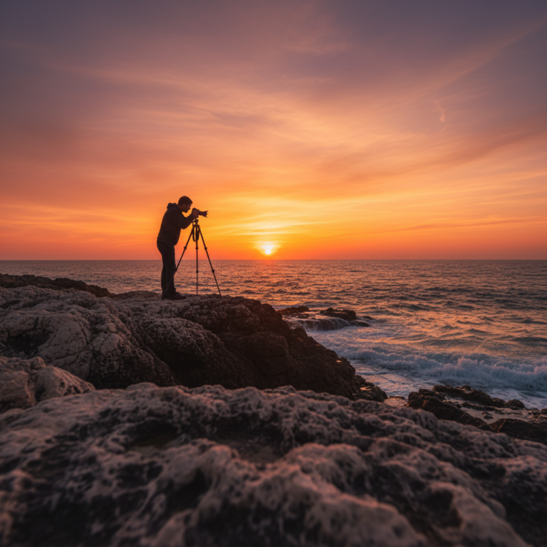 Photographier un coucher de soleil réussi : réglages