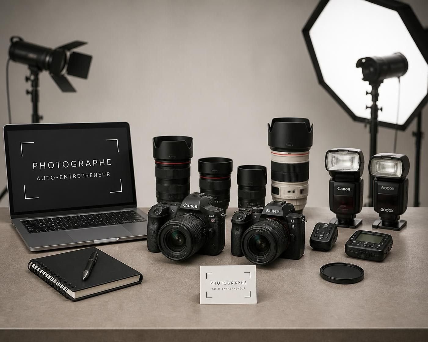 les étapes clés pour devenir photographe auto-entrepreneur, les démarches administratives à suivre et la réalité du statut pour réussir dans ce métier.