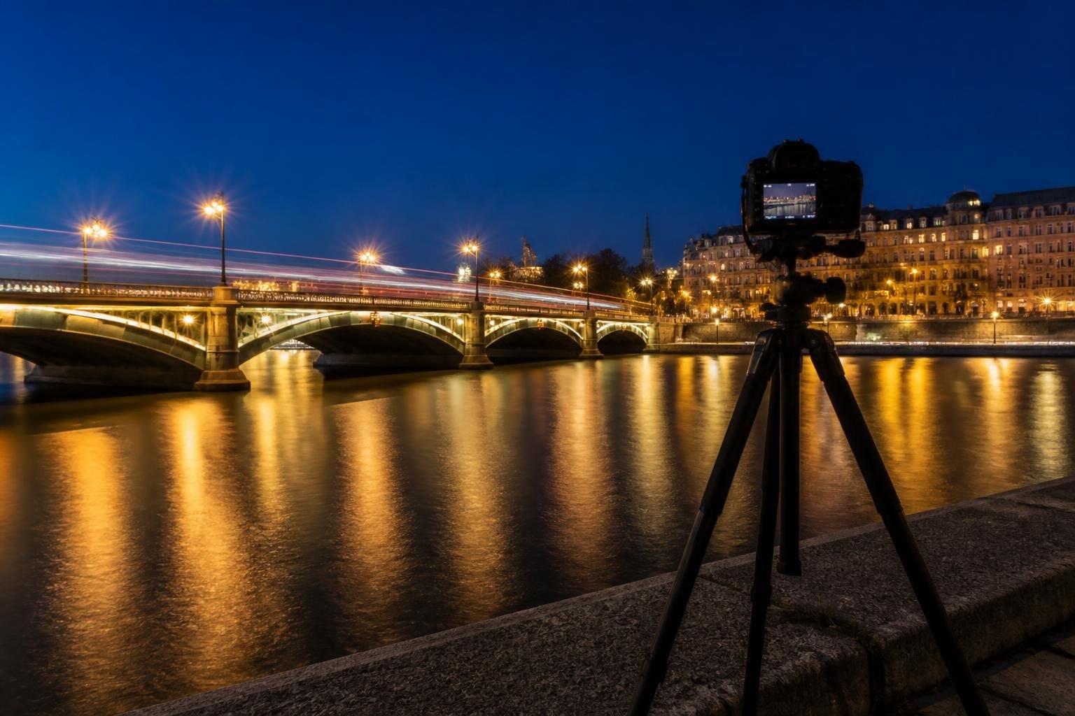 les bases de la photo de nuit : réglages essentiels, utilisation du trépied et techniques de pose longue pour réussir vos premières prises de vue nocturnes.
