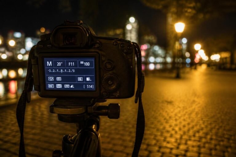 apprenez les bases de la photo de nuit : découvrez les réglages essentiels, l'utilisation du trépied et la technique de la pose longue pour réussir vos prises de vue nocturnes.